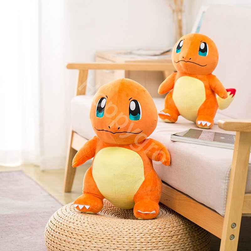 20Cm Pok Émon Anime Charmander Plush Toy Cartoon Bulbasaur Plush Doll ...