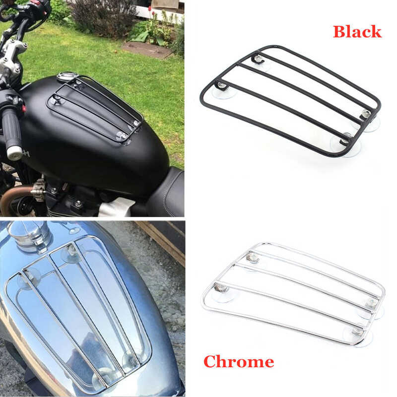 Motorcycle Fuel Gas Tank Lage Aero Parcel Rack Holder Para sa Triumph ...