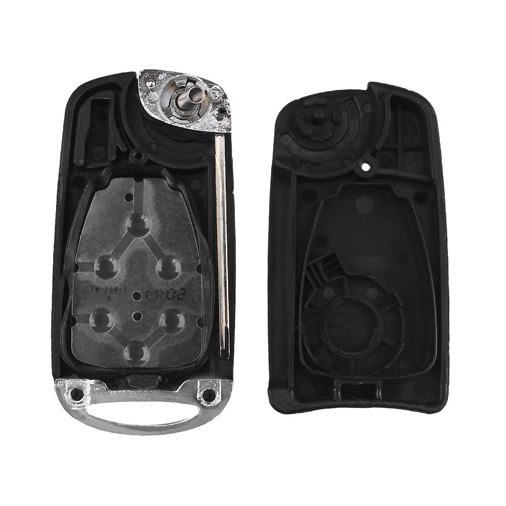 Flip Folding Modified Remote Car Key Shell Case 2/3/4 Buttons For ...