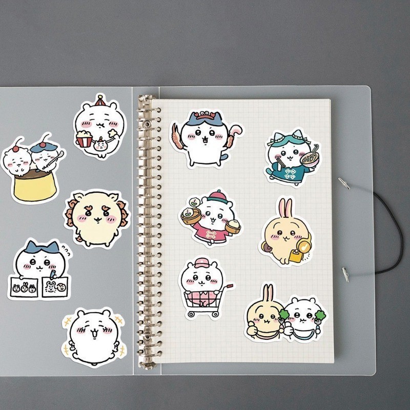 60Pcs Cute Cartoon Chiikawa Stickers Kawaii Water Bottle Stickers for ...