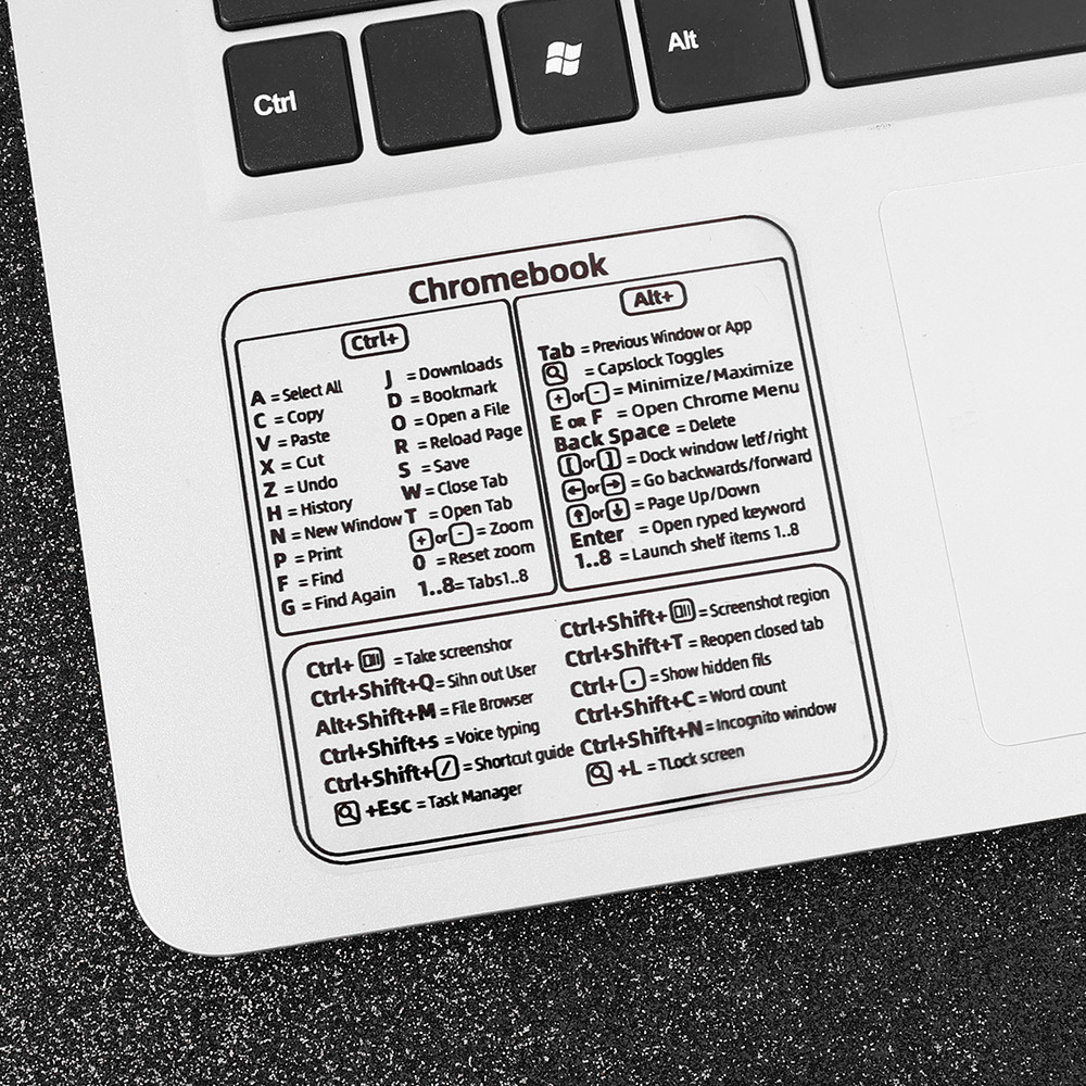 16 Styles Self Adhesive Waterproof Computer Sticker DIY Keyboard ...