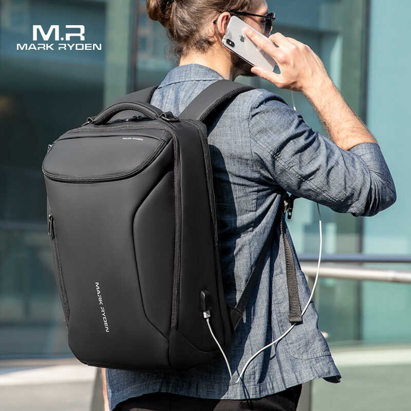 Mark Ryden Waterproof Travel Business Men Backpack Anti-thief Fashion ...