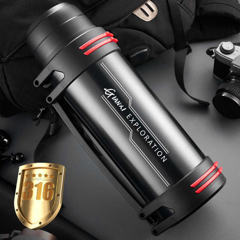 Inhala Na Stainless Steel Thermos Bottle Bakyum Large Capacity Flasks ...