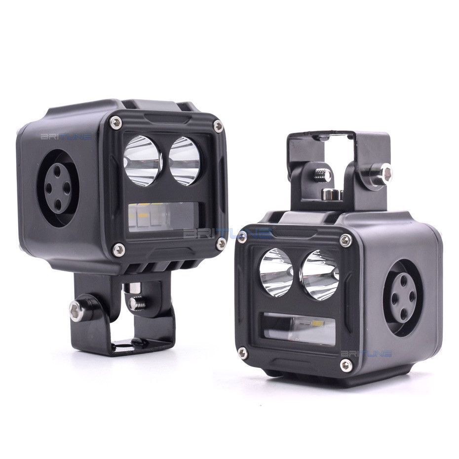 Britune Mini Night Ranger 80W Premium Auxiliary Light Motorcycle MDL ...