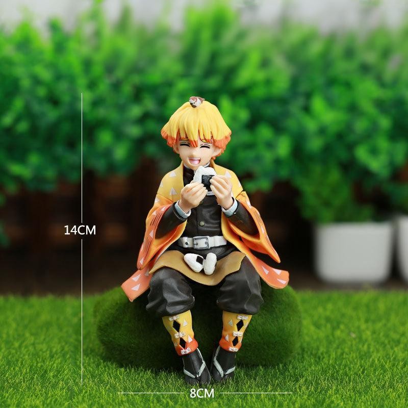 Demon Slayer Kimetsu No Yaiba Sitting Position Rice Ball 10cm Anime ...