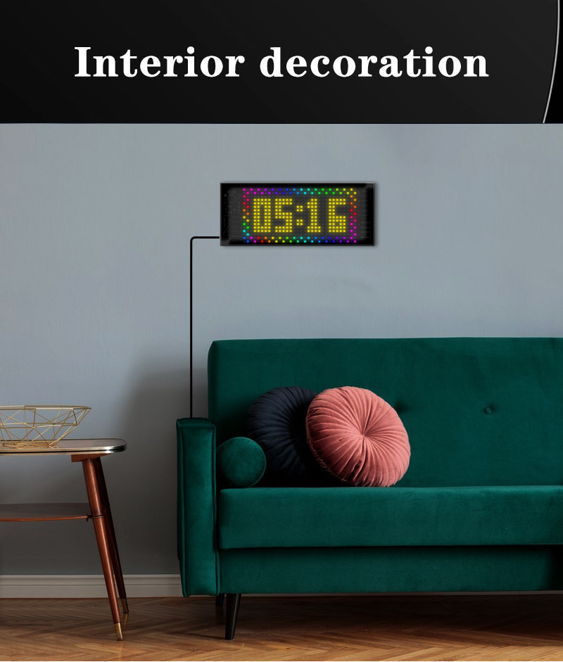 Multilingual APP Programmable DIY Scrolling Advertising Sign LED Car ...