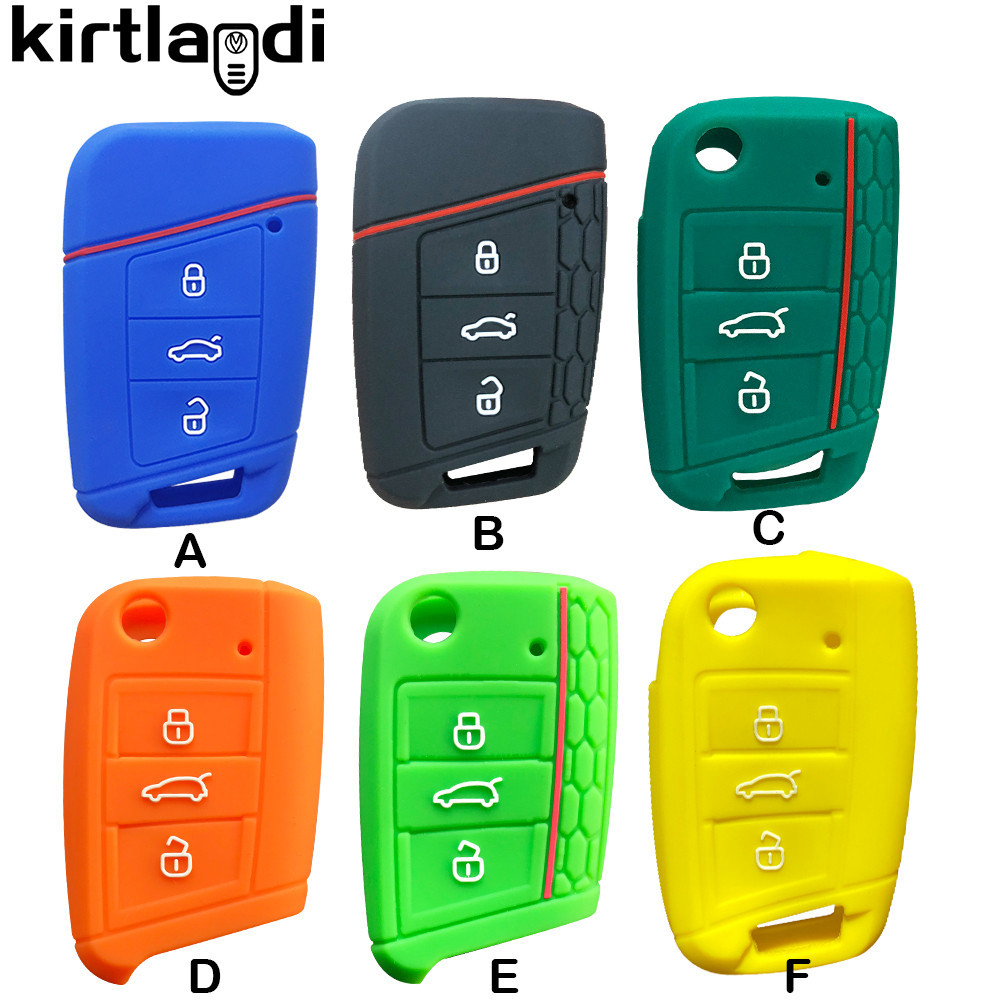 Key Casing Cover For Skoda Kodiaq Octavia Rapid Fabia Karoq For VW ...