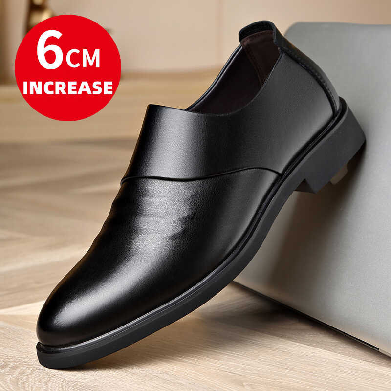 Formal Leather 6CM Elevator Shoes main image 0
