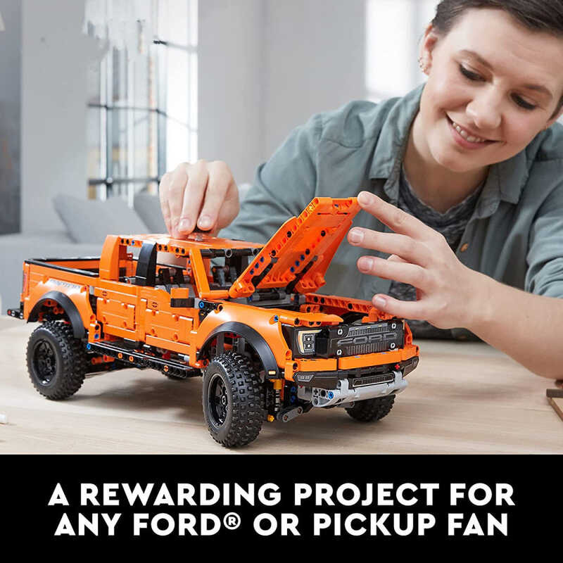 Technic Compatible Set Ford F-150 Raptor Building Blocks Car Toys For ...