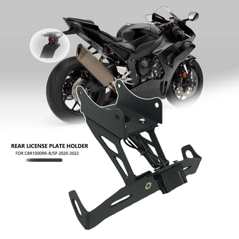 Motorcycle Rear License Plate Holder Bracket Tail Tidy Fender ...
