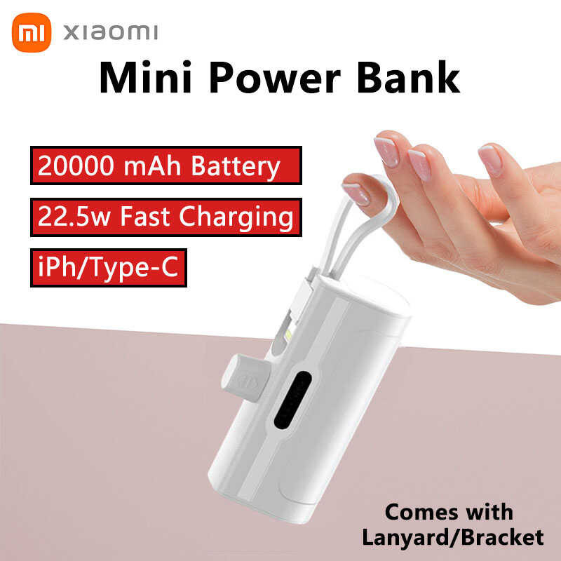 Xiaomi Redmi Mini Powerbank 5000Mah/20000Mah Mini Fast Charging ...