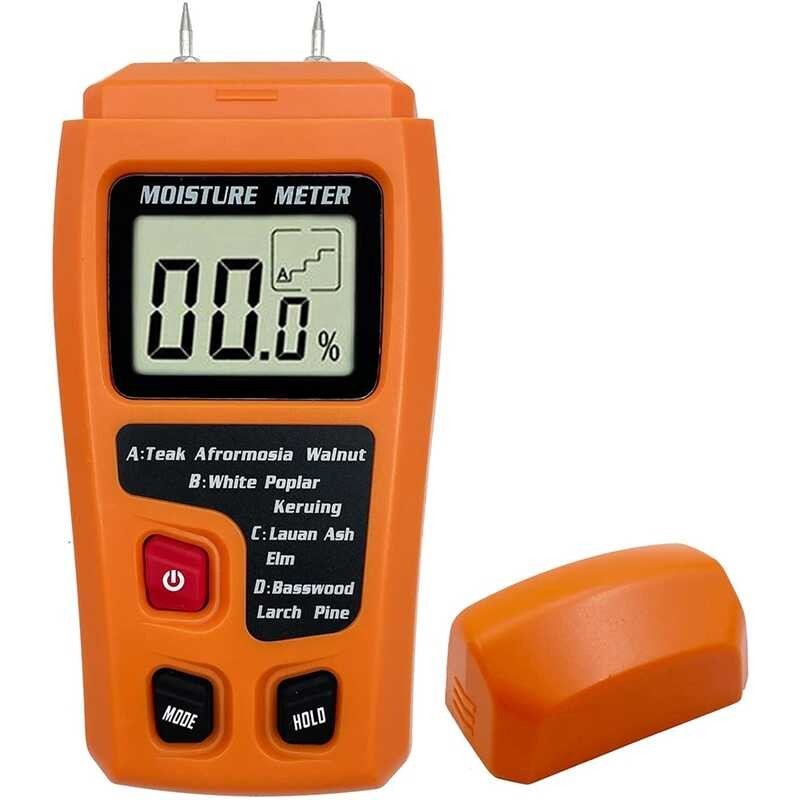 Digital Wood Moisture Meter Wood Humidity Tester Hygrometer Timber Damp ...