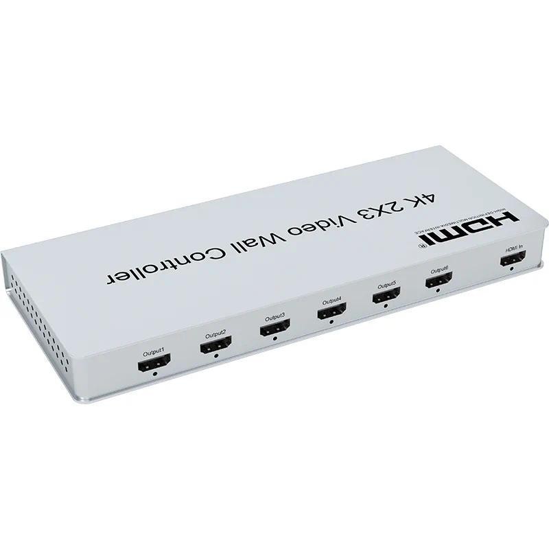 4K 2x3 HDMI Video Wall Controller 2x2 2x1 1x2 3x2 6 TV Video Wall ...