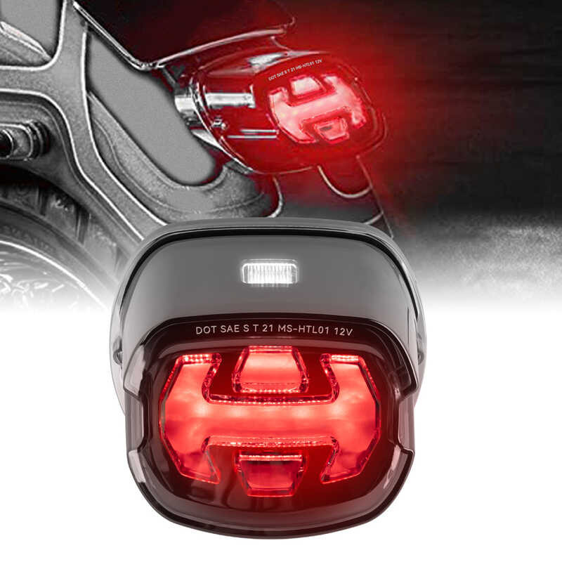 Para sa Harley Motorcycle Led Rear Brake Light Tail Lamp Taillight Dyna