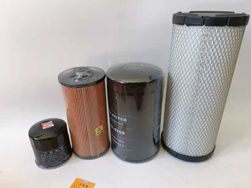 Excavator parts Sany SY135C-9 air engine oil, diesel oil filter, filter ...