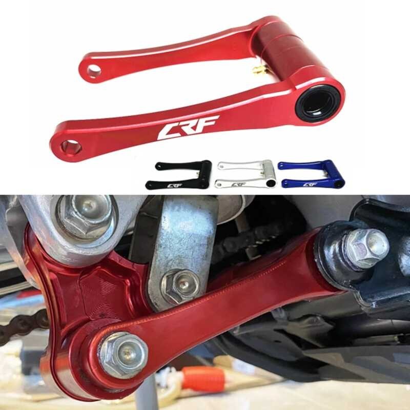 CRF - Rear Drop Lowering Link Adjustable Suspension Rear Cushion Lever ...