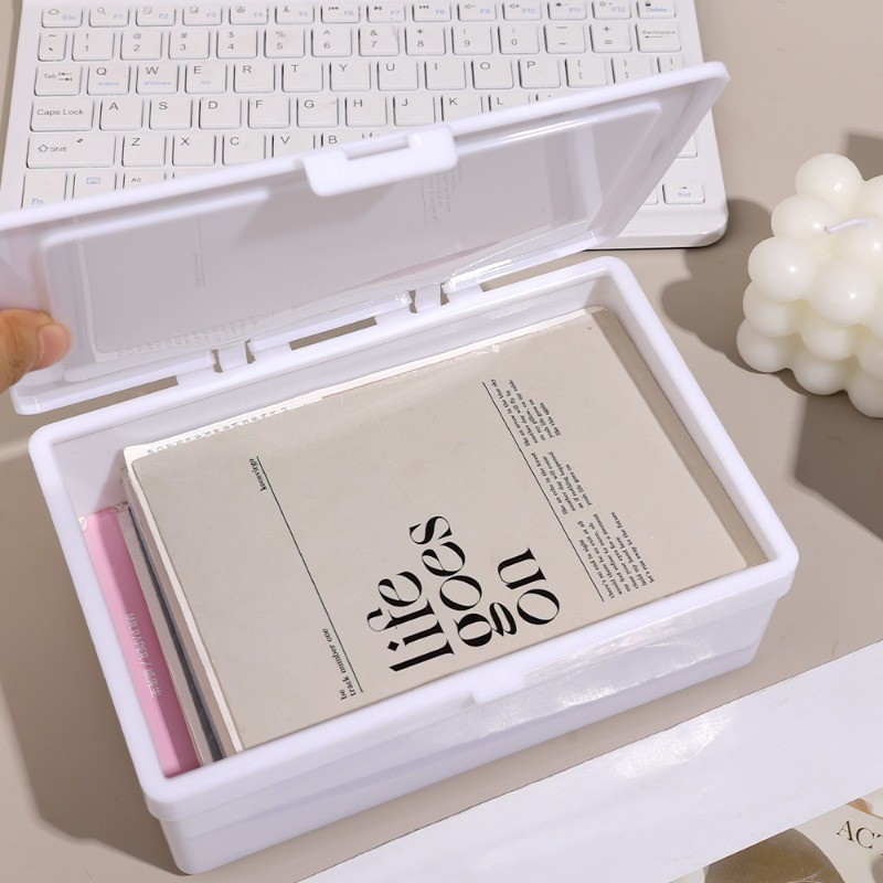 Storage Box - With Cover - Stationery Storaging Case - Multifunctional ...
