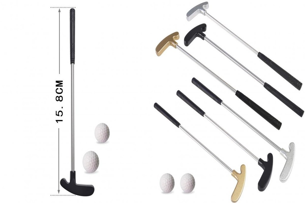 Tpr Grip Texture Golf Putter Mini Golf Putter Set with 2 Balls for Kids ...