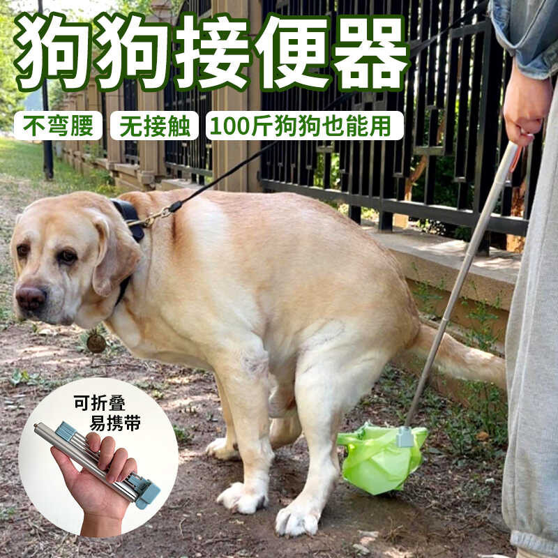 Dog Bedpan Go out to Shit and Pick up Dogs Handy Gadget Portable Dog