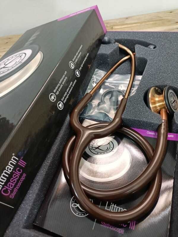 Original 3m Littmann Classic Iii 5809chocolate Tube W Copper Finish New And Original 5762