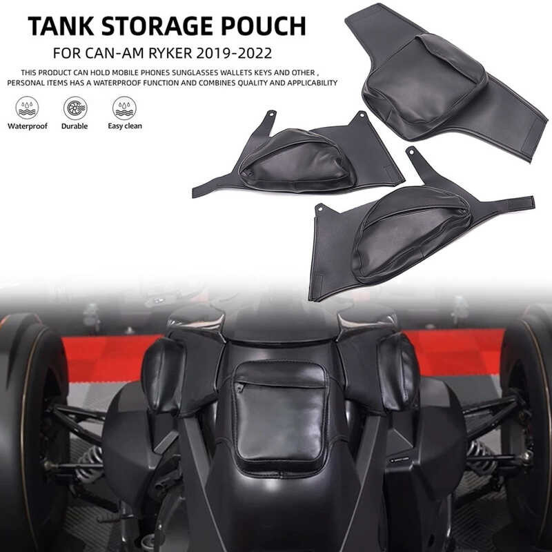 NEW Motorcycle Fuel Tank Storage Bags Kit Para sa CanAm Ryker 2019