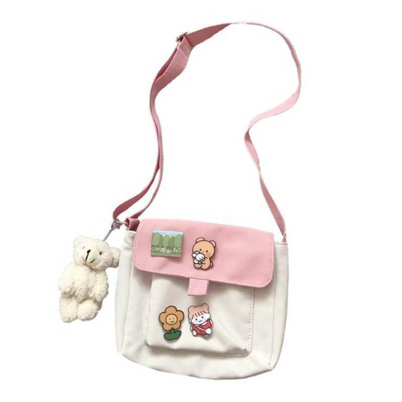 Pagbili Ng Mga Bags Kababaihan Sweet Kawaii Ipina-Print Ang Canvas ...