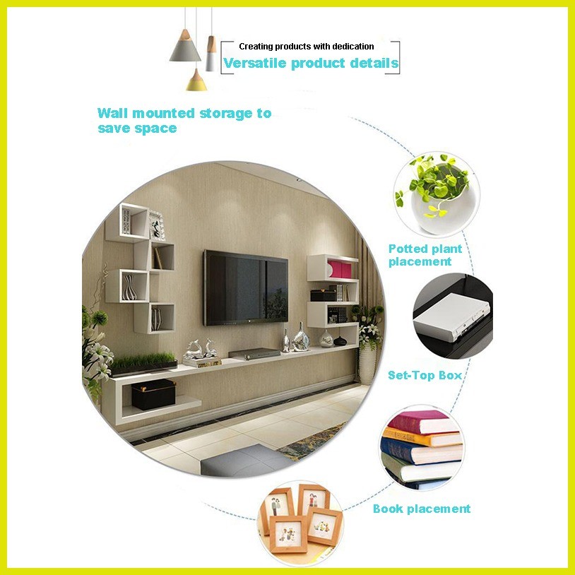 Wall TV cabinet/Wall TV rack/wall mounted TV cabinet/Display rack/wall ...