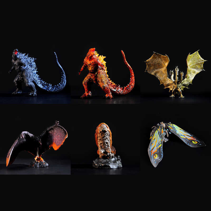 7/11Cm Hari Ng Mga Monster Anime Figure Gozla Mothra Action Figuresq ...