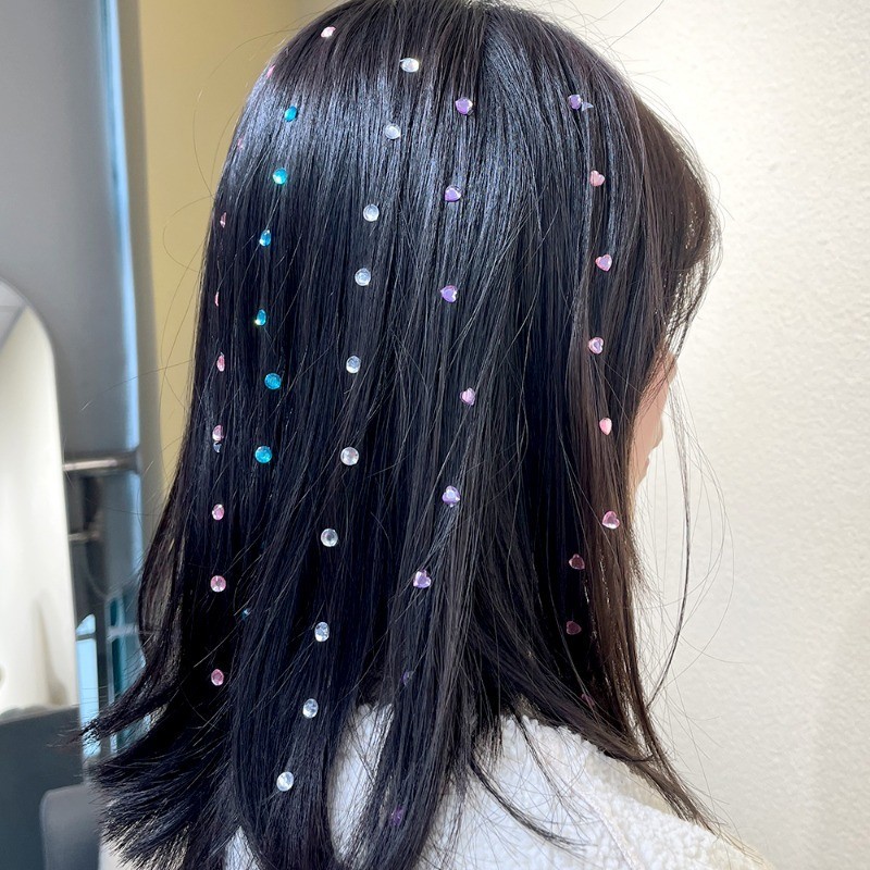 Hair Styling Decoration Kit - DIY Rhinestone Machine - Magic Hair ...