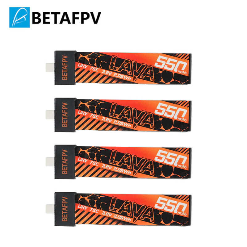 BETAFPV RC Battery LAVA 1S 550mAh 75C Battery BT2.0 BETAFPV FPV Kit ...