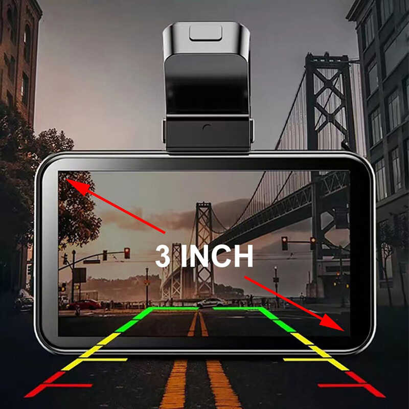 Car DVR WiFi GPS Dash Cam 1440P Drive Video Recorder Vehicle Camera ...