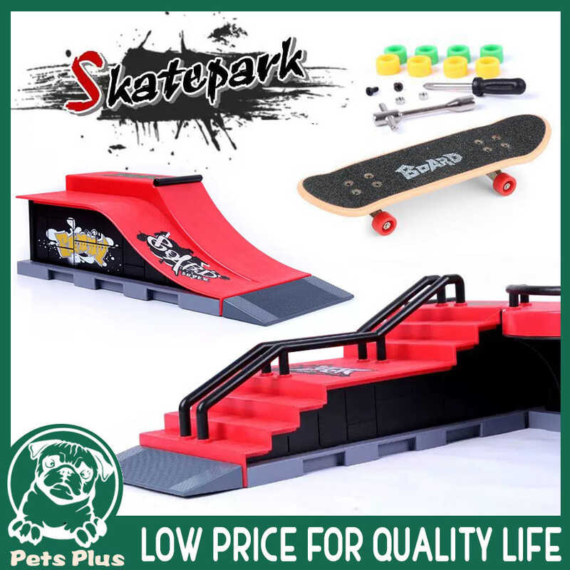 Same Day Shipping ★ Mini Finger Fingerboard Skate Ramp Parts Sets
