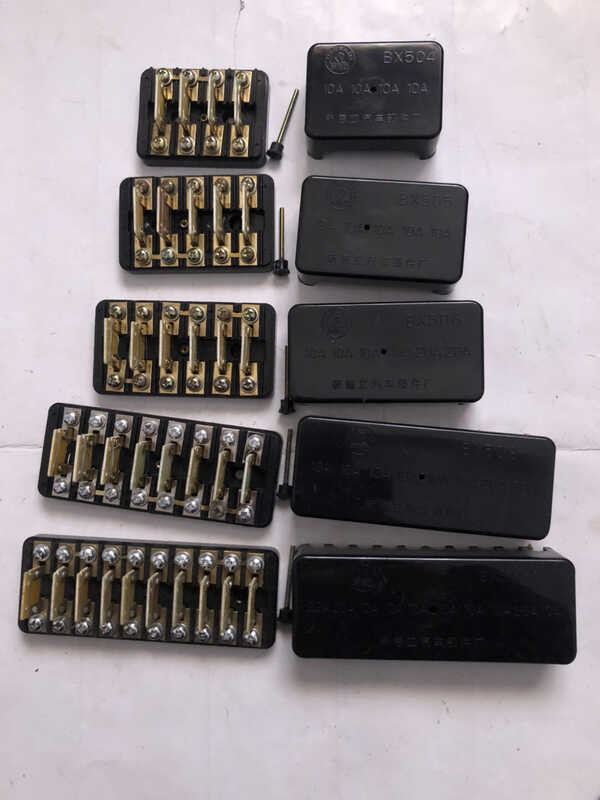 Forklift truck engineering vehicle bakelite fuse box with four levels ...