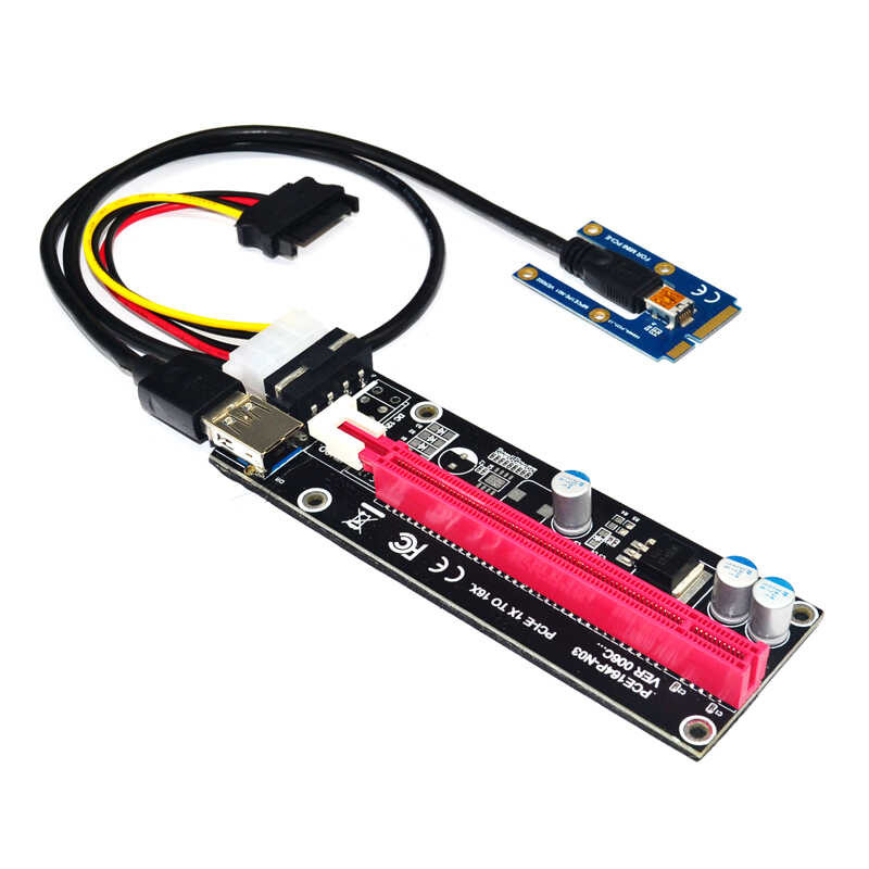 Mini E PCI Express 16X Riser For Laptop External Graphics EXP GDC BTC ...
