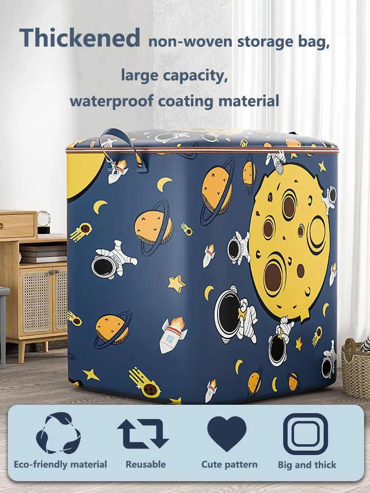 Large Clothes Quilt Storage Bag Foldable Storage Box For Clothes