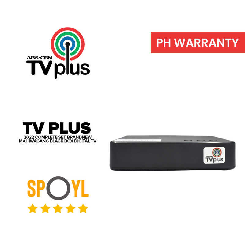 Abs Cbn Tv Plus Complete Set Brandnew Mahiwagang Black Box Digital