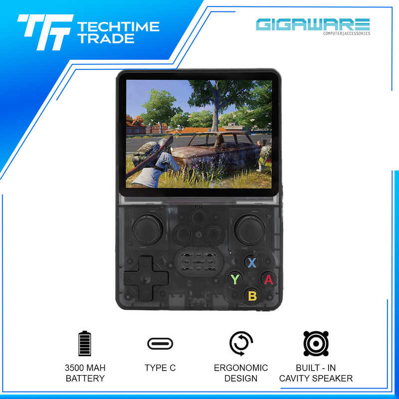 Gigaware R35S Prime Retro Handheld Game Console Linux System 3.5 Inch ...