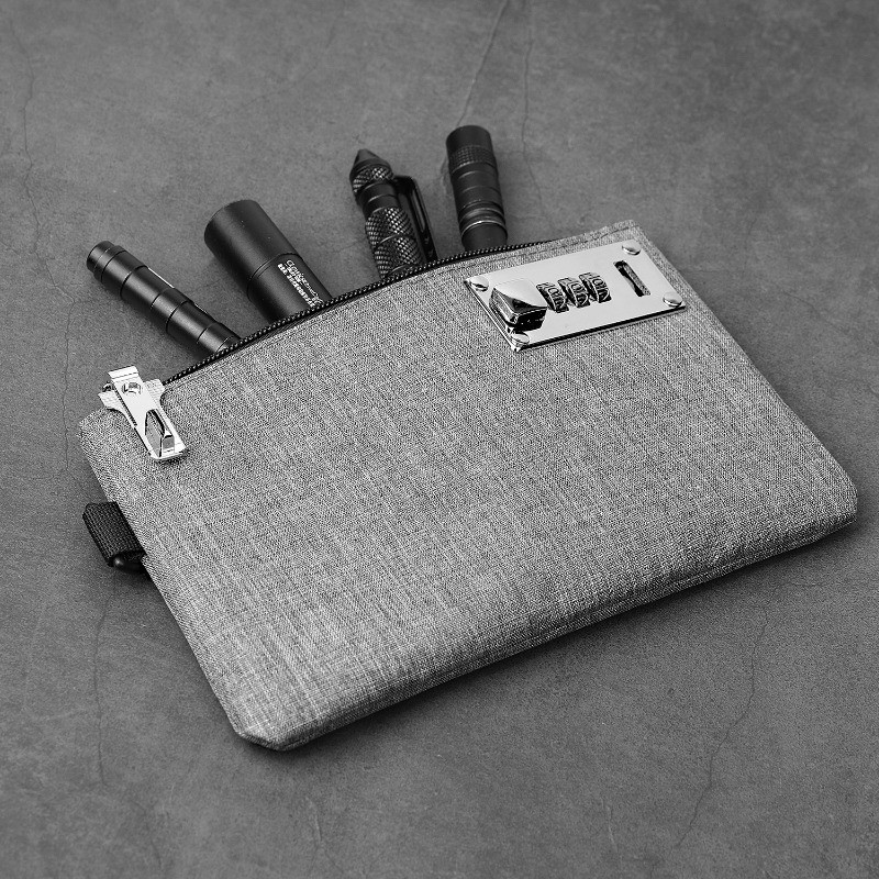 Coin wallet password lock anti-theft portable card bag multi-functional ...
