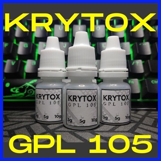 ♠ ∆ Krytox GPL 105 Oil Lubricant for Mechanical Keyboard | Shopee ...