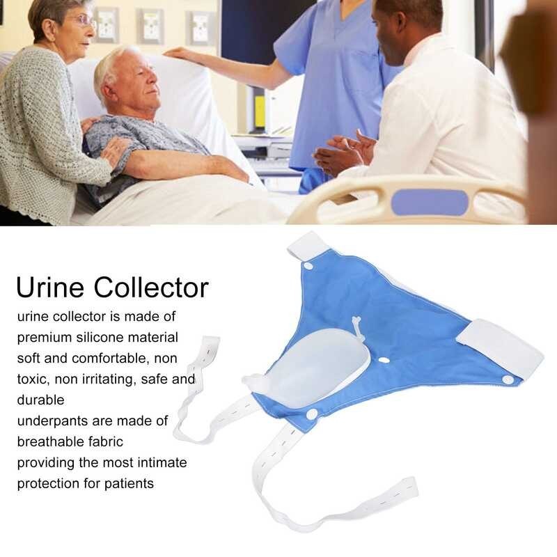 Adults Collector Silicone Kababaihan Urinal Na May Urine Catheter Bags ...