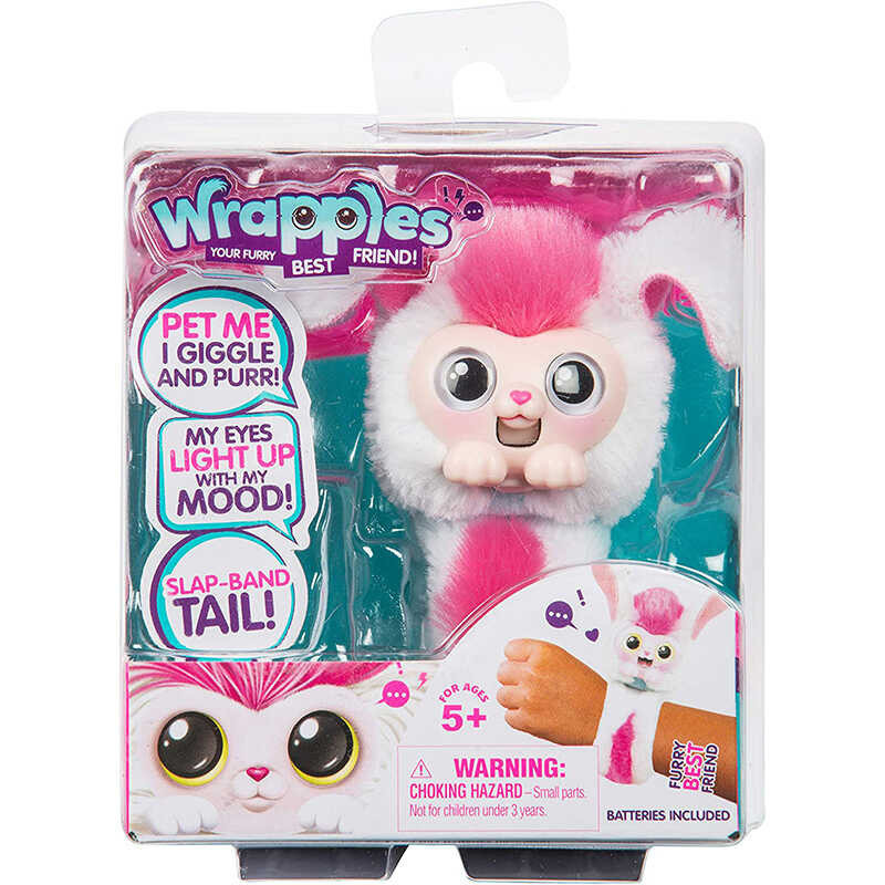 Wrapples Little Live Unao Or Bonnie Kids Interactive Toy Slap Band Tail ...