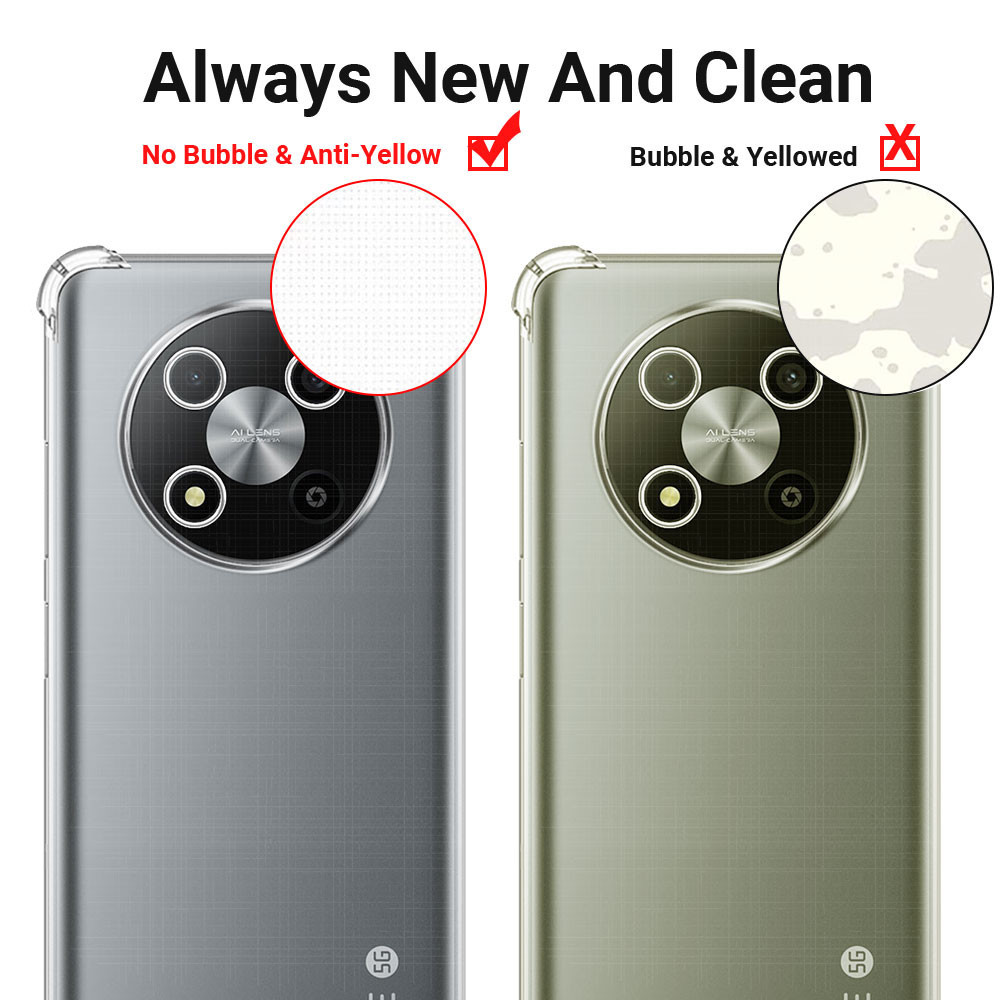 Cover Angoli Rinforzati HONLEN Custodia Per OPPO A73 5G Case, (6.5 ...