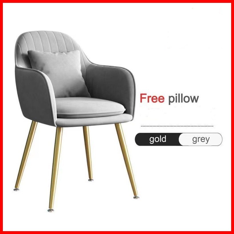 ☑ ☎ Accent Chair Modern Design Monoblock chair leather Pink Nordic ...