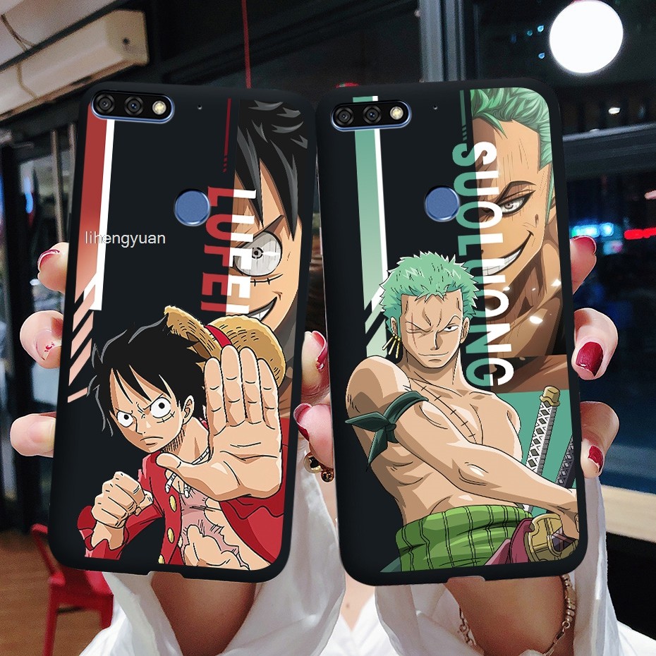 One Piece Huawei Y7 2018 Y7 Prime 2018 Nova 2 Lite Case Black Color ...