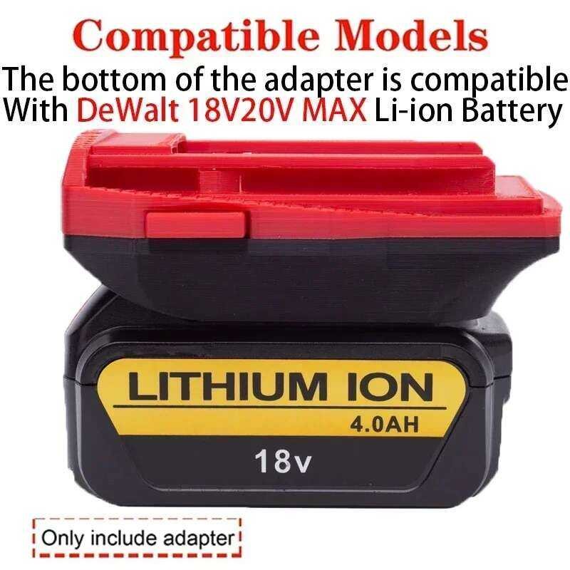 Adapter Battery for HILTI 22V B22 Li-Ion Tool to For 18/20V MaX Li-Ion ...