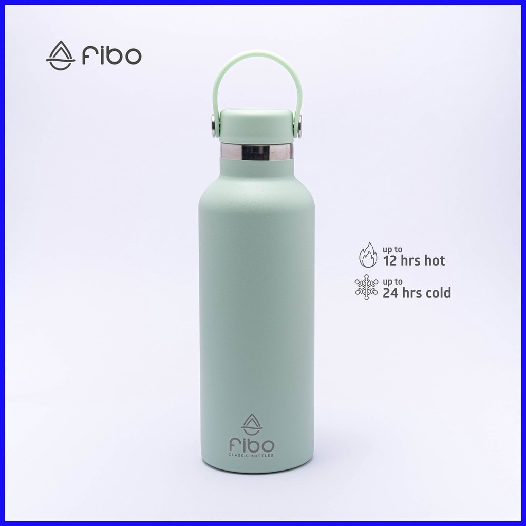 Fibo Classic Bottles 22oz Insulated Stainless Steel Drinking Water ...