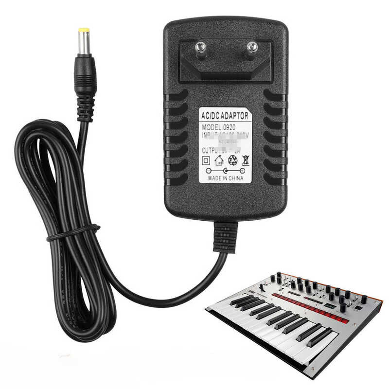 Bloc D'alimentation 9V/2A Pour Korg Volca - Compatible Volca Beats, Bass, FM - Câble 160 Cm - Remplacement KA-350