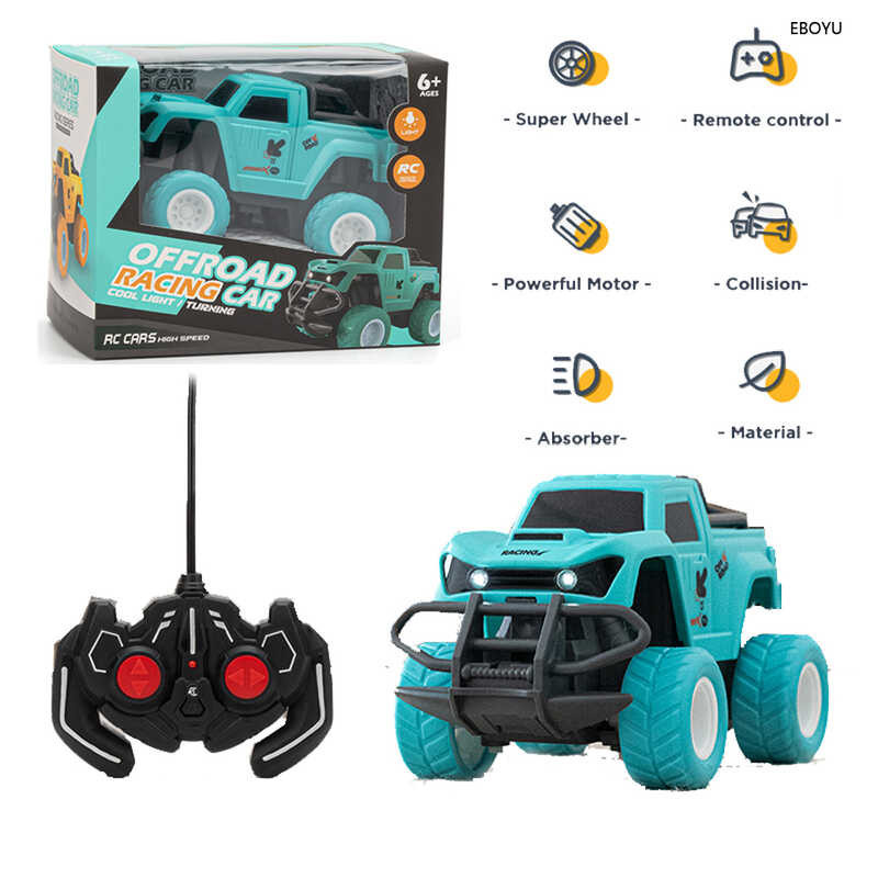 EBOYU S617 Mini RC Toy 1:24 Off-Road Vehicle Remote Control High Speed ...