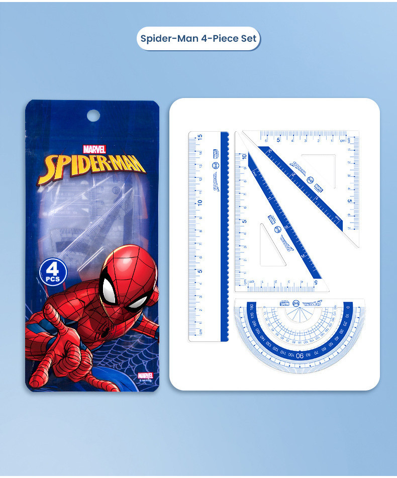 Disney Student Set Ruler 4-Piece Ruler Set | Shopee Philippines