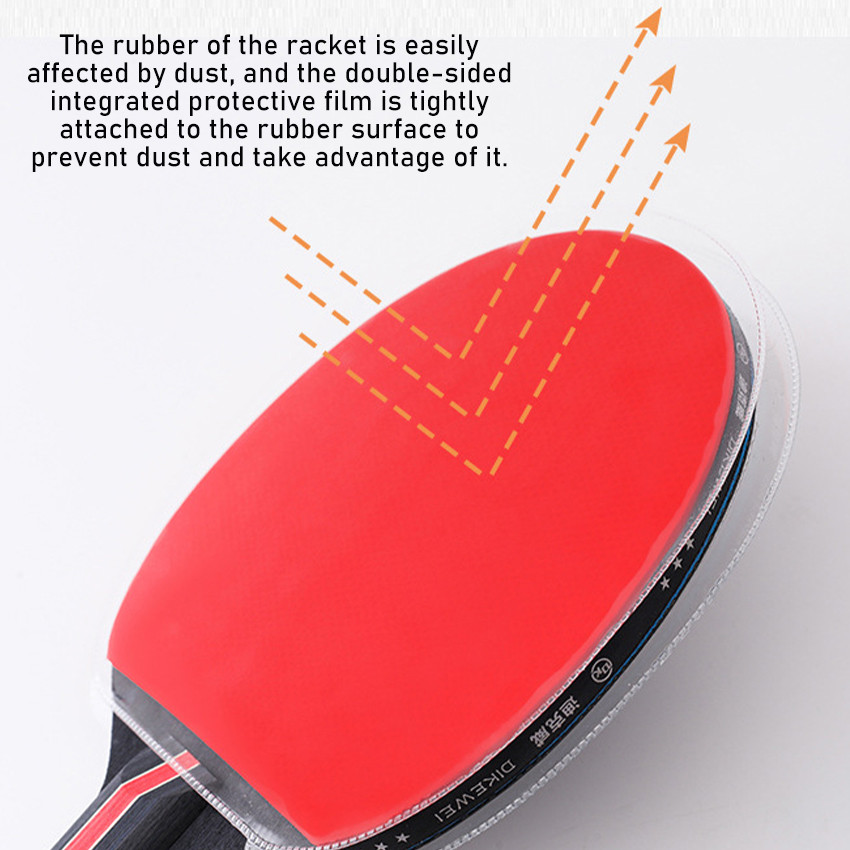 GEEBON Universal Table Tennis Racket Protective Film Double-Sided ...